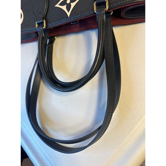 LOUIS VUITTON ON THE GO MM TOTE BAG BICOLOR EMPREINTE LEATHER M45495 - Picture 15 of 16